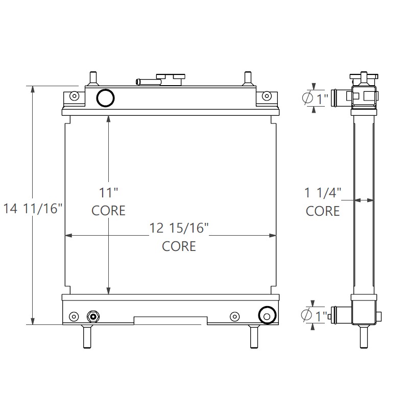 452344 - Industrial Radiator Radiator