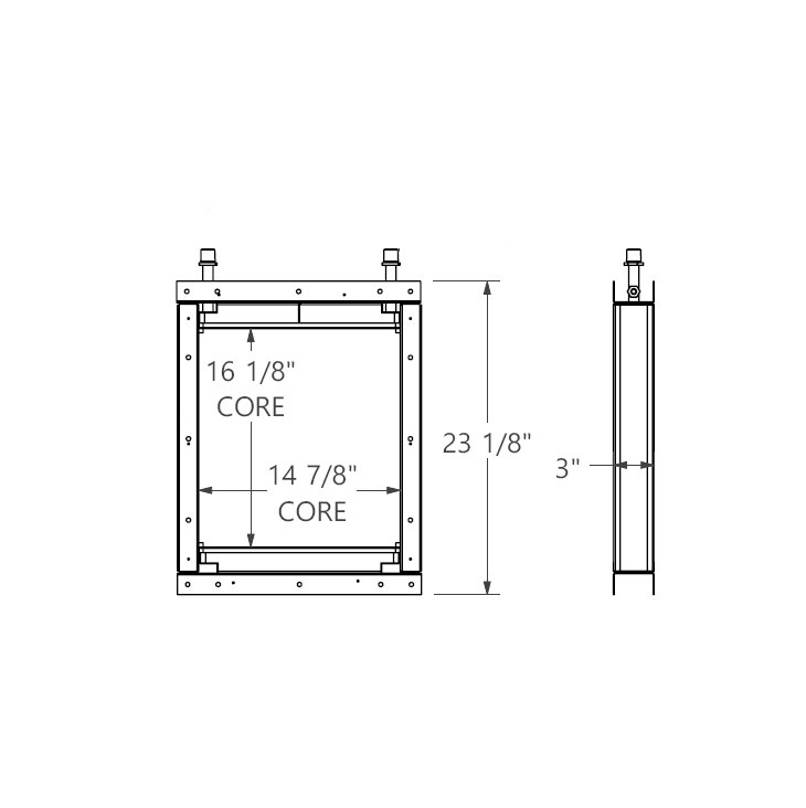 452393 - Heatcraft Radiator Radiator