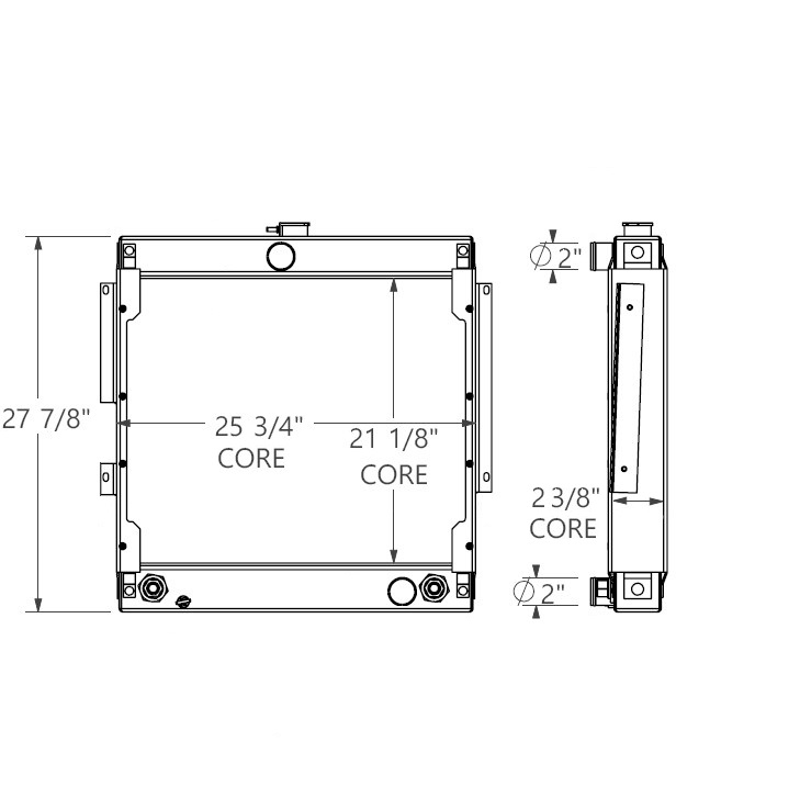 452421 - Clark C500Y30 Radiator Radiator