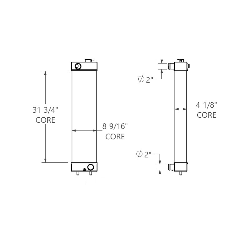 452427 - Komatsu PC138 Radiator Radiator