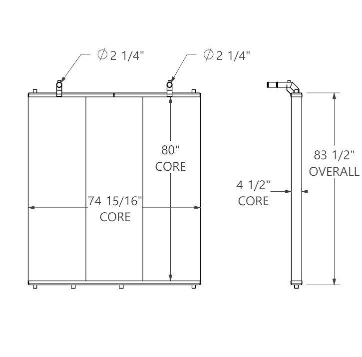 452454 - Industrial Radiator Radiator