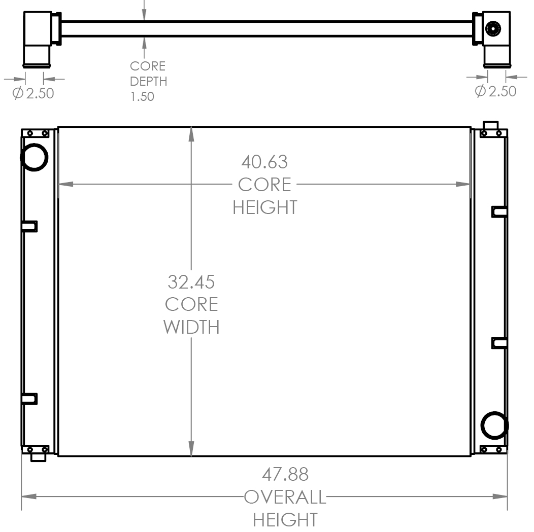 640128 Radiator Product Details - Active Radiator