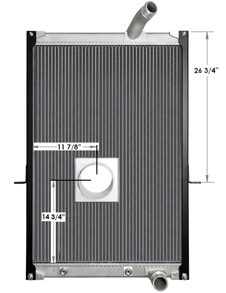 730044 - Mack LEU without 1-1/2 inch lower left connector 2008 