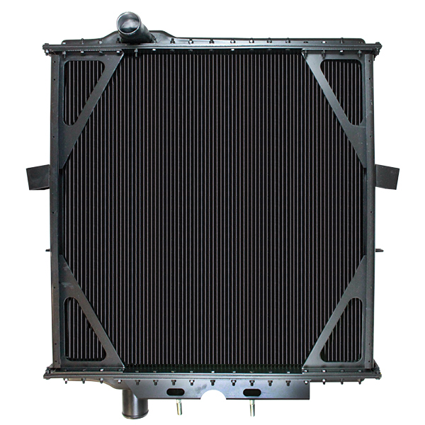 770032 - Peterbilt 357 and 385 Radiator with drivers lower connection Radiator