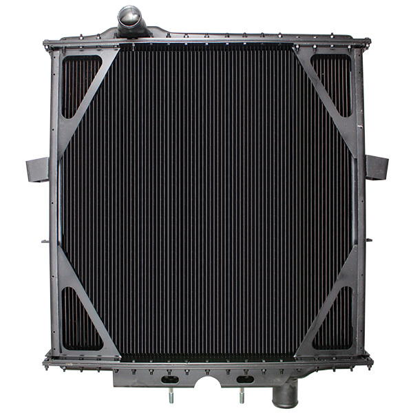 770051 - Peterbilt 379 with High Efficiency  4 row core with Remote Mount Expansion Tank Radiator