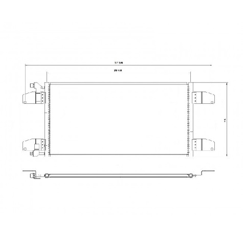 CON0069 - Peterbilt 330 Condenser