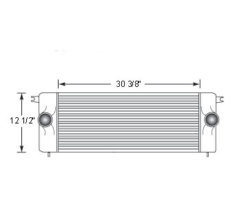 DOD11301 - Dodge RAM Pickup up to 1994 Cummins Turbo Diesel Charge Air Cooler