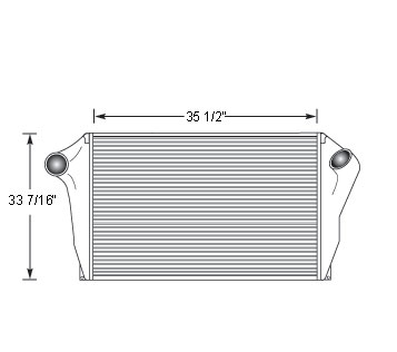 FOR19005 - Ford/Sterling Charge Air Cooler