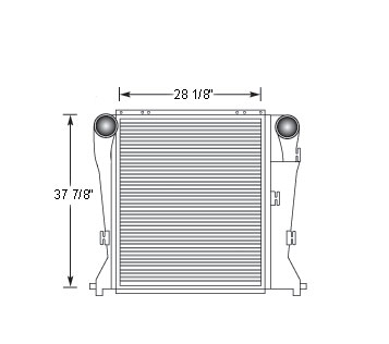 FOR19008 - Ford/Sterling Charge Air Cooler