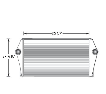 FOR19011 - Ford/Sterling 9000/9500 Series Charge Air Cooler