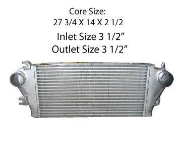 FRT18131 - Freightliner / Sterling Business Class /  FCC Bus / Acterra Charge Air Cooler