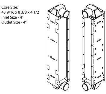 TRA12045 - Charge Air Cooler Charge Air Cooler