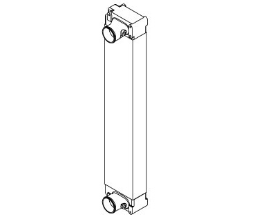 TRA12053 - Septa Bus Charge Air Cooler Charge Air Cooler