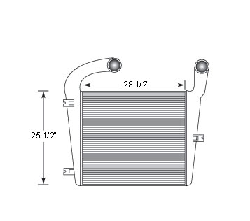 VOL18803 - Volvo WH Series Charge Air Cooler