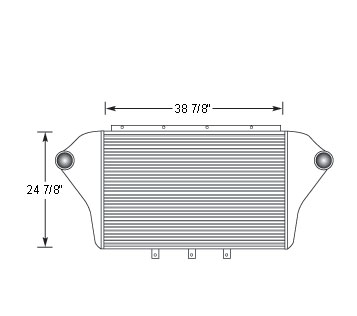 VOL18804 - Volvo Charge Air Cooler