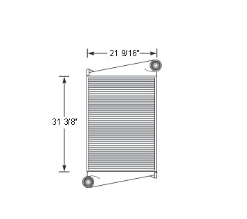 VOL18808 - Volvo Charge Air Cooler