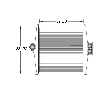 VOL18810 - Volvo Charge Air Cooler