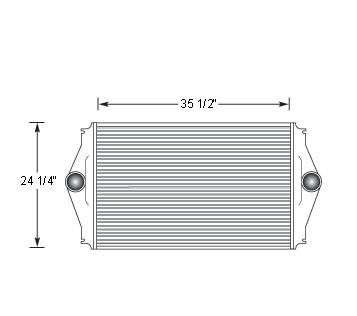 WES18203 - Western Star  Charge Air Cooler