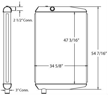 MCI D Coach 2010 - Present Radiator - 310069