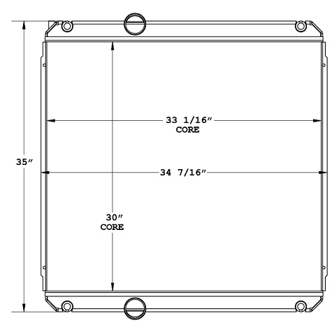 Nova Bus Radiator - 310137