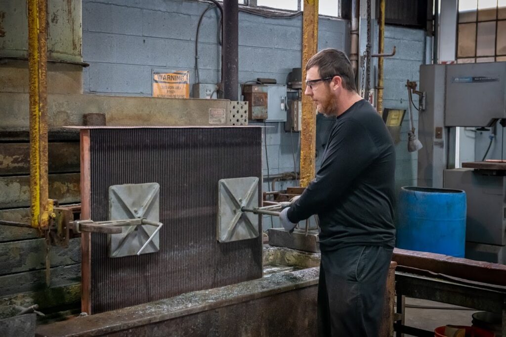 manufacturing copper and brass cores