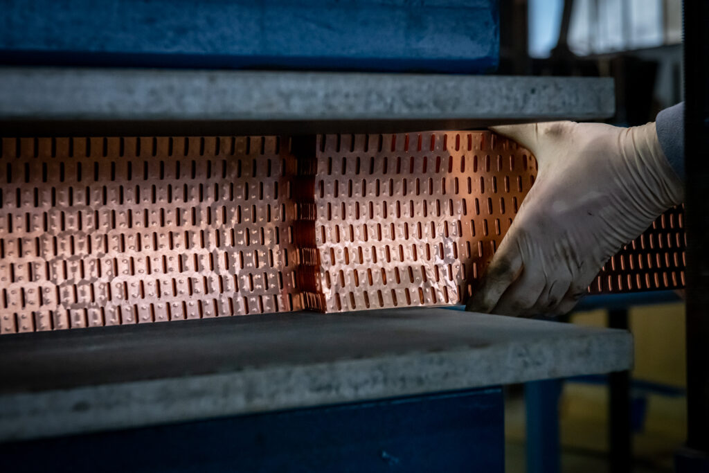 manufacturing copper and brass cores