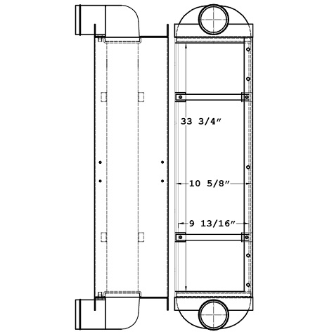 New Flyer Transit Charge Air Cooler 238611 - TRA12035