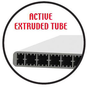 Active extruded tube