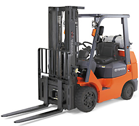 a toyota forklift