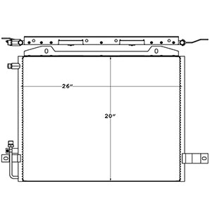 Sterling CON0016 condenser drawing