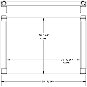 Taylor 270893 oil cooler drawing