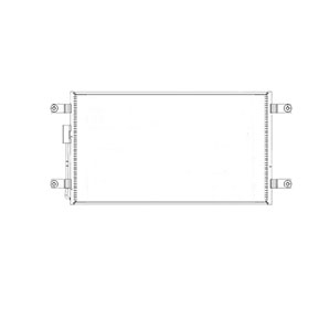 Western Star CON0094 condenser drawing