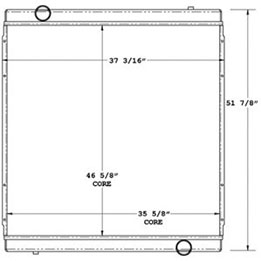 Advanced 450522 radiator drawing