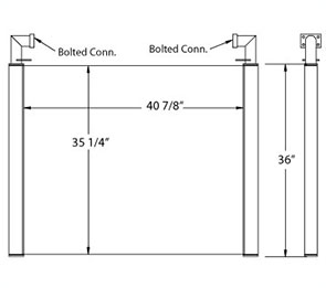 Case 270522 oil cooler drawing