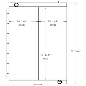 Drilltech 270529 oil cooler drawing