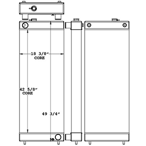 Furukawa 451000 radiator drawing