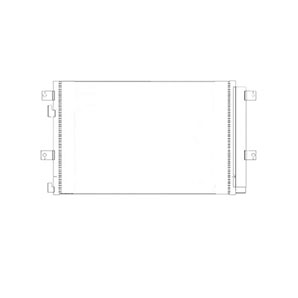 Hino CON0095 condenser drawing