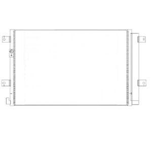 Hino CON0096 condenser drawing