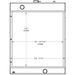 Laymor 450628 radiator drawing