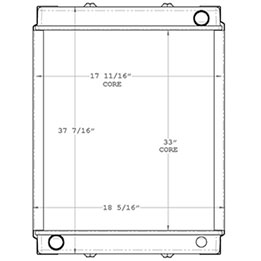 Liebherr 450591 radiator drawing