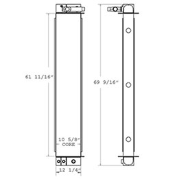 Morbank 270798 oil cooler drawing