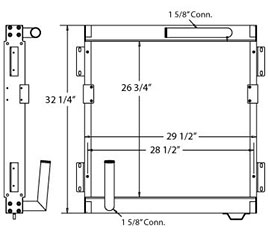 Samsung 270091 oil cooler drawing