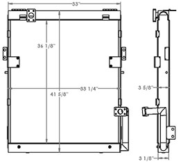 Samsung 271324 oil cooler drawing