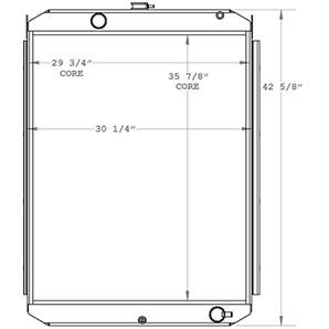 Samsung 450749 radiator drawing