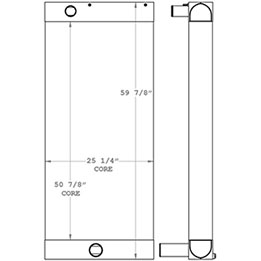 Schramm 450900 radiator drawing