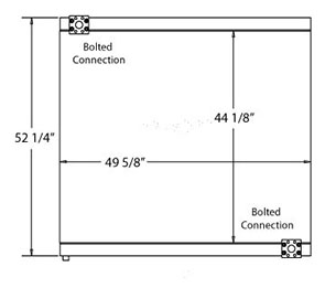 Sullivan Palatek 270458 oil cooler drawing