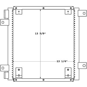 GMC CON0022 condenser drawing