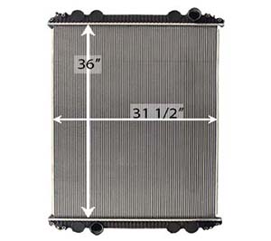 American LaFrance 800023 radiator