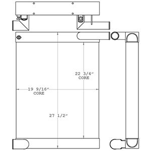 Ottawa 451108 radiator drawing