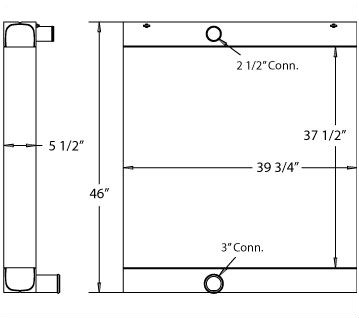 Aljon Aluminum Radiator - 450292